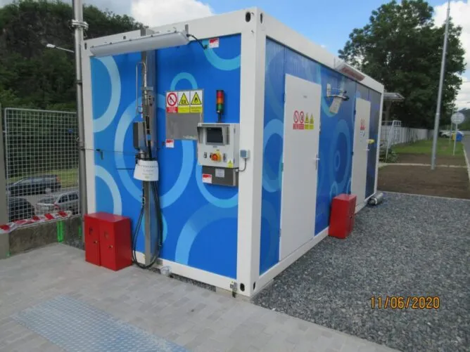 Vodíkové plnící stanice - APT