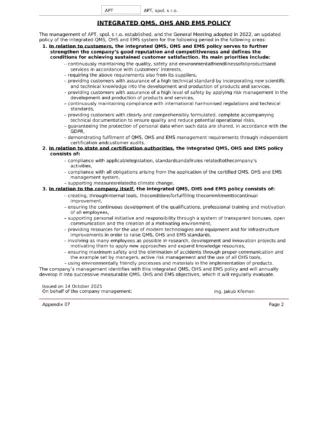 Qualifications - APT
