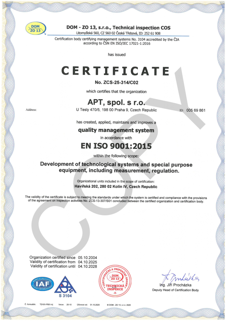 Qualifications - APT