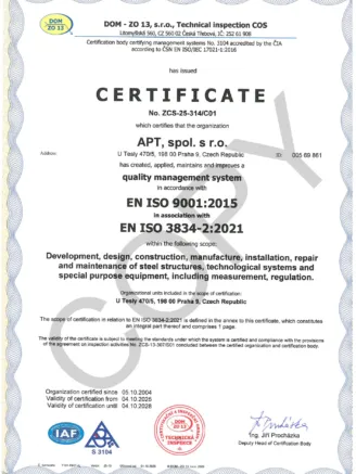 Qualifications - APT