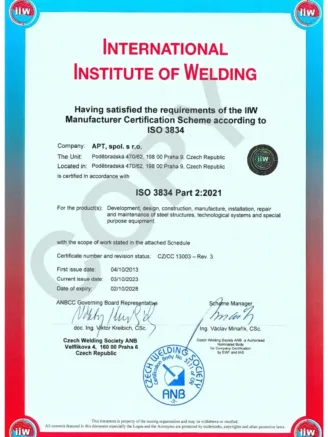 Qualifications - APT