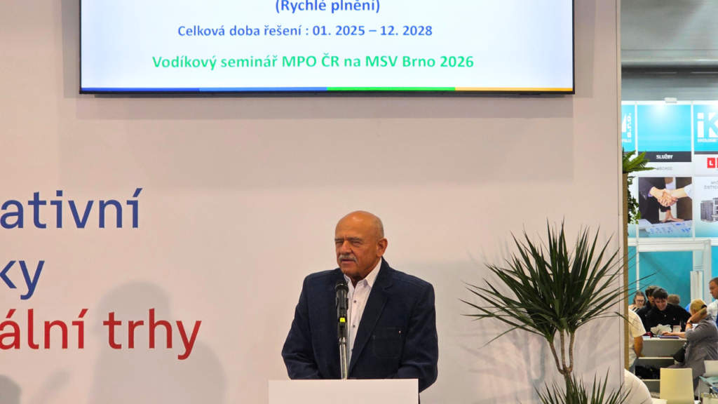 At the International Engineering Fair in Brno, the company APT presented a unique ecosystem for rapid hydrogen refueling. - APT